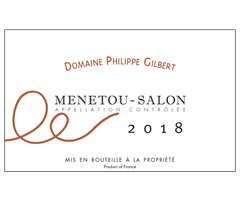 Domaine Philippe Gilbert - Menetou-Salon - Rouge - 2018