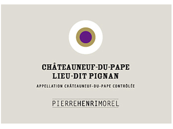 Pierre-Henri Morel - Châteauneuf-du-Pape - Lieu-dit Pignan - Rouge - 2015