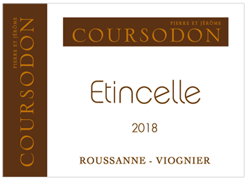 Pierre et Jérôme Coursodon - Vin de France - Etincelle - Blanc - 2018