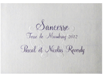 Domaine Reverdy - Sancerre - Terre de Maimbray - Blanc - 2012