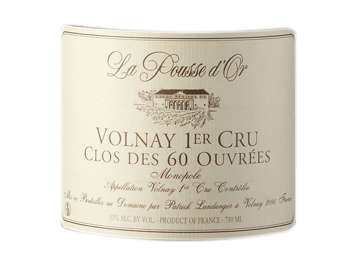 Domaine de la Pousse d'Or - Volnay Premier Cru - Clos des 60 Ouvrées - Rouge 2008