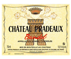 Château Pradeaux - Bandol - Rouge - 2012