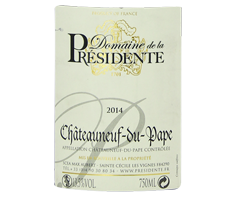 Domaine de la Présidente - Châteauneuf-du-Pape - Lucrèce - Rouge - 2014