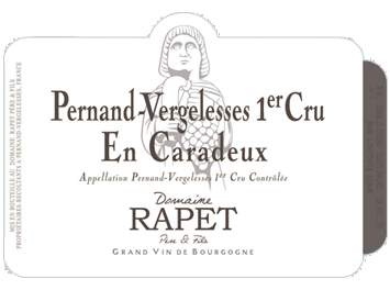 Domaine Rapet Père et Fils - Pernand-Vergelesses 1er cru - En Caradeux - Blanc - 2014