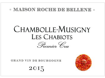 Maison Roche de Bellene - Chambolle-Musigny 1er cru - Les Chabiots - Rouge - 2015