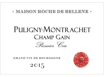 Maison Roche de Bellene - Puligny-Montrachet 1er cru - Champ Gain - Blanc - 2015