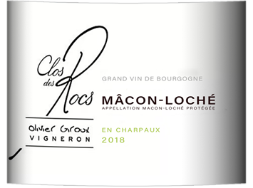 Clos des Rocs - Mâcon-Loché - En Charpaux - Blanc - 2018