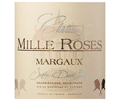 Château Mille Roses - Margaux - Rouge - 2014