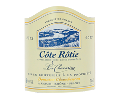 Domaine Chambeyron - Côte-Rôtie - La Chavarine - Rouge - 2012