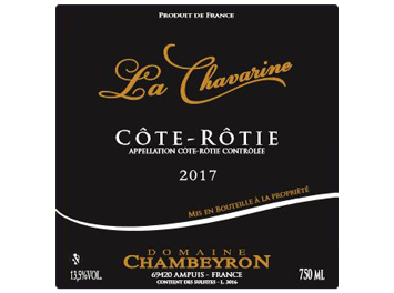 Domaine Chambeyron - Côte Rôtie - La Chavarine - Rouge - 2017