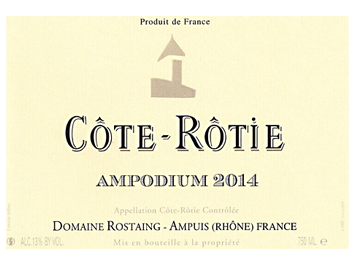 Domaine René Rostaing - Côte Rôtie - Ampodium - Rouge - 2014