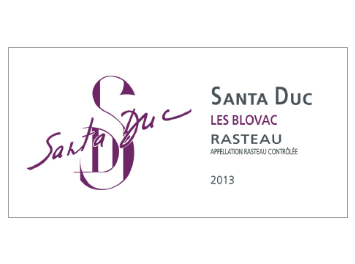 Santa Duc - Rasteau - Les Blovac - Rouge - 2013