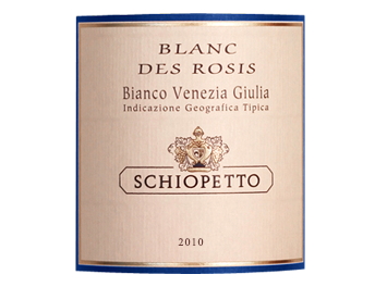 Schiopetto - IGT Venezia Giulia  - Blanc des Rosis - Blanc - 2010