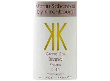 Martin Schaetzel - Alsace grand cru - Riesling Brand Vieilles Vignes - Blanc - 2015