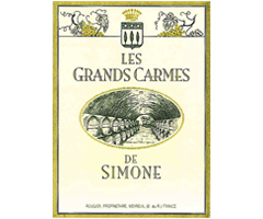 Château Simone - Vin De Pays des Bouches du Rhône - Les Grands Carmes - Rosé 2012