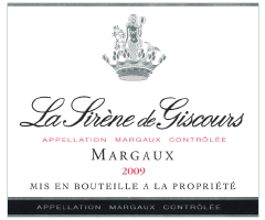 Château Giscours - Margaux - Sirène de Giscours - Rouge - 2009