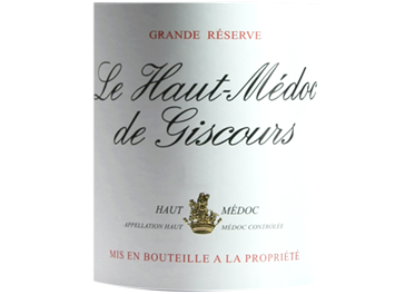 Château Giscours - Haut Médoc - Haut Médoc de Giscours - Rouge - 2012