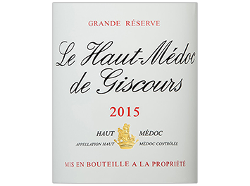 Château Giscours - Haut-Médoc - Haut-Médoc de Giscours - Rouge - 2015