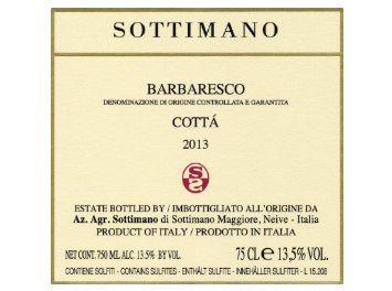 Sottimano - Barbaresco - Cotta - Rouge - 2013