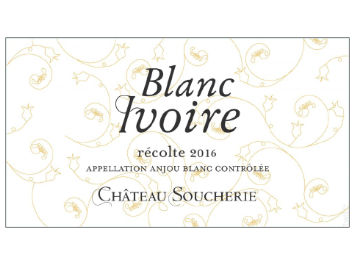 Château Soucherie - Anjou - Ivoire - Blanc - 2016