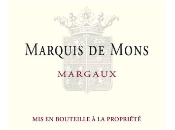 Marquis de Mons - Margaux - Rouge - 2009