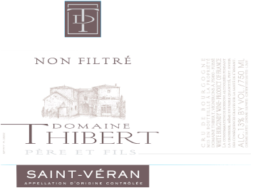 Domaine Thibert Père et Fils - Saint-Véran - Blanc - 2013