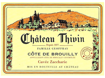 Château Thivin - Côte de Brouilly - Cuvée Zaccharie - Rouge - 2018