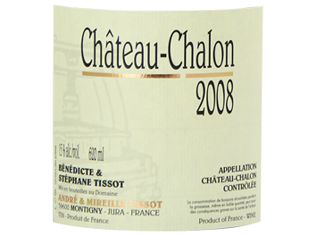 Domaine André et Mireille Tissot - Château-Chalon - Blanc - 2008