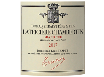 Domaine Jean Louis Trapet - Latricières-Chambertin Grand Cru - Rouge - 2017