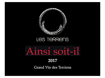 Les Terriens - Côtes du Rhône - Ainsi soit-il - Rouge - 2017