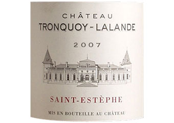 Château Tronquoy-Lalande - Saint-Estèphe - Rouge 2007