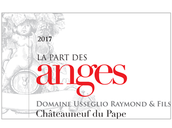 Domaine Raymond Usseglio - Châteauneuf-du-Pape - La Part des Anges - Rouge - 2017