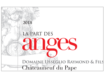 Domaine Raymond Usseglio - Châteauneuf-du-Pape - Part des Anges - Rouge - 2018