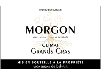 Vignerons de Bel Air - Morgon - Climat Grands Cras - Rouge - 2017