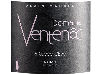 Domaine Ventenac - IGP Pays d'Oc - La Cuvée d'Eve - Rouge - 2014