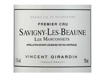 Vincent Girardin - Savigny Premier Cru - Marconnets - Rouge - 2011