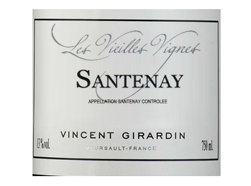 Vincent Girardin - Santenay - Vieilles Vignes - Rouge - 2013