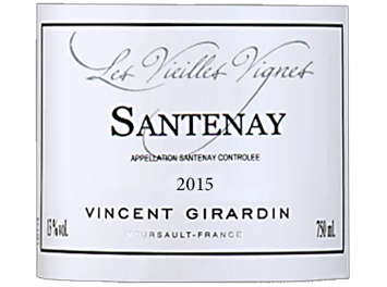 Vincent Girardin - Santenay - Vieilles Vignes - Rouge - 2015