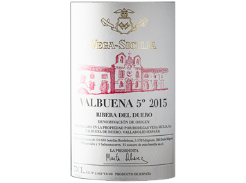 Vega Sicilia - Ribera del Duero - Valbuena 5 año - Rouge - 2015