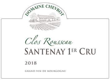 Domaine Chevrot et Fils - Santenay 1er cru - Clos Rousseau - Blanc - 2018