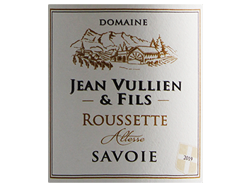 Domaine Jean Vullien - Roussette de Savoie - Altesse - Blanc - 2019