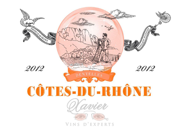 Xavier Vins - Côtes du Rhône - Magnum - Rouge - 2012