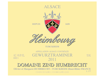 Domaine Zind Humbrecht - Alsace - Heimbourg Gewurztraminer - Blanc - 2011